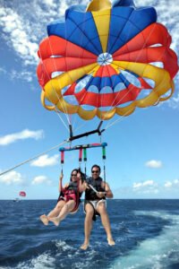 parasailing